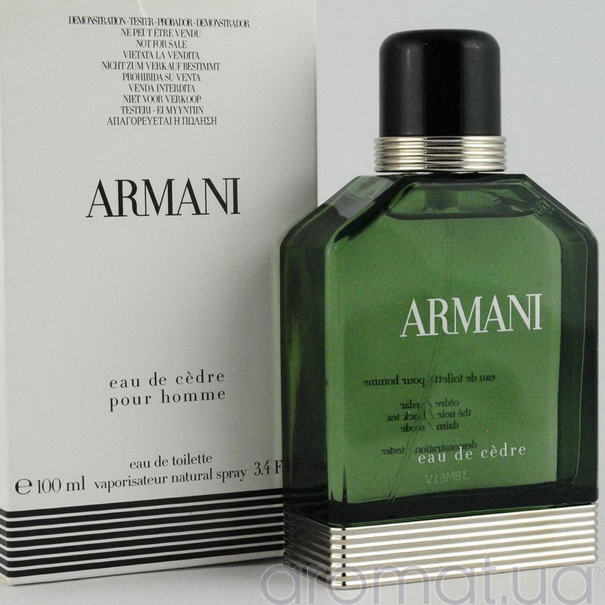 Giorgio Armani Eau De Cedre Тестер