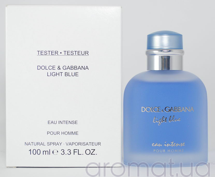 Dolce & Gabbana Light Blue Eau Intense Pour Homme Технічна упаковка