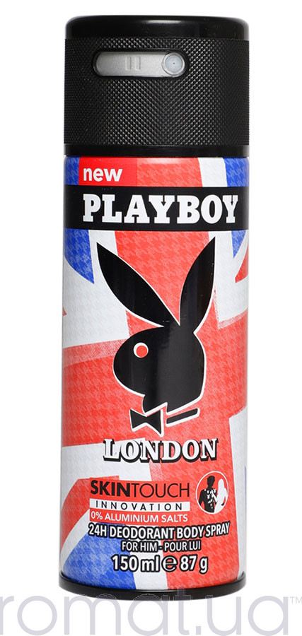 Playboy London Men Deodorant Spray 150 ml
