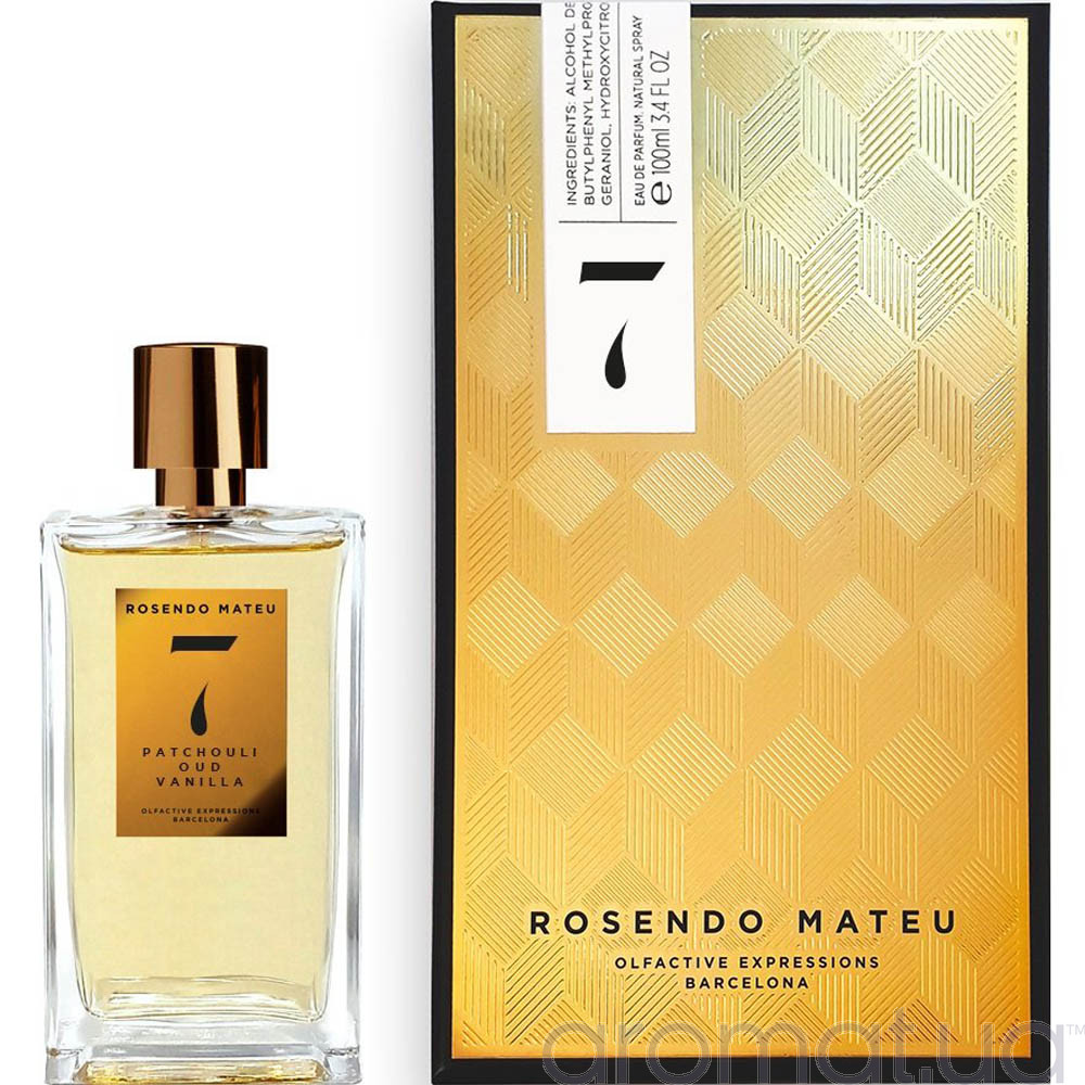 Rosendo Mateu N 7 Patchouli, Oud, Vanilla