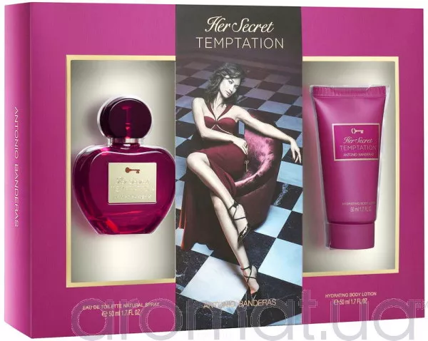 Antonio Banderas Her Secret Temptation Набор edt 50 ml+b/lotion 75 ml