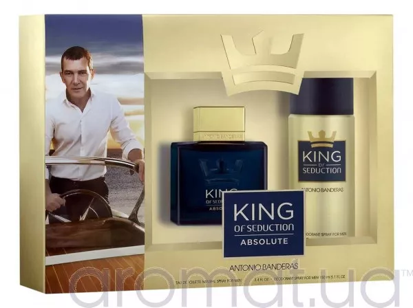Antonio Banderas King of Seduction Absolute Набор edt 100ml+deo 150ml