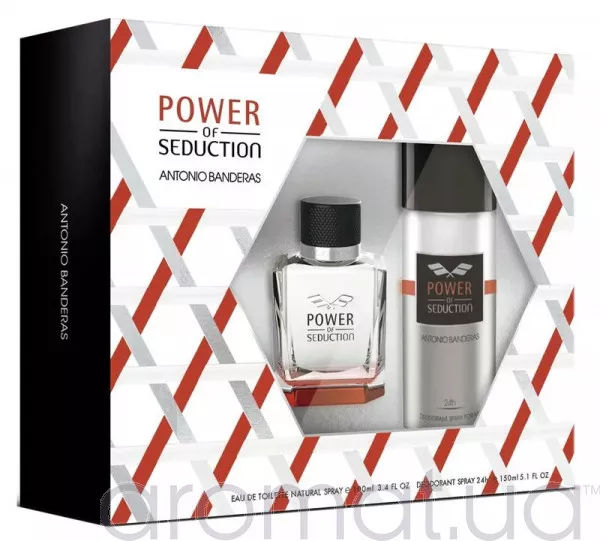 Antonio Banderas Power of Seduction Набор edt 100 ml+deo 150 ml