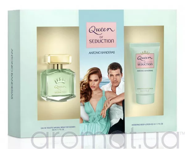 Antonio Banderas Queen of Seduction Набор edt 50ml+b/loton 50ml
