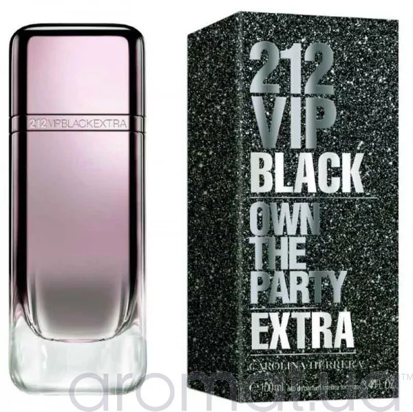 Carolina Herrera 212 Vip Men Black Extra