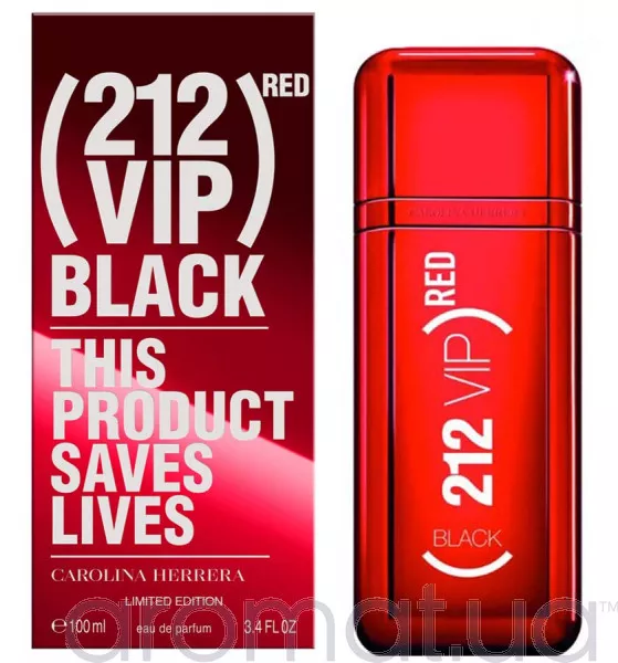 Carolina Herrera 212 VIP Men Black Red