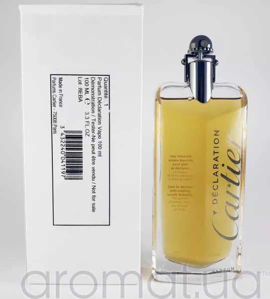 Cartier Declaration Parfum Тестер