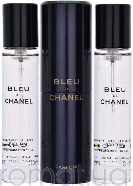 Chanel Bleu de Chanel Parfum Travel Spray+2 refills 20 ml