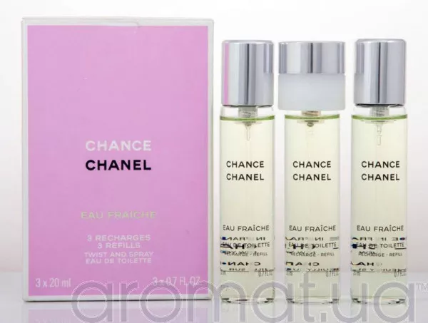 Chanel Chance Eau Fraiche Набор 3*20 ml edt