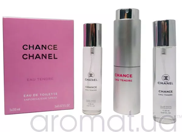 Chanel Chance Eau Tendre Набор 3*20 ml edt