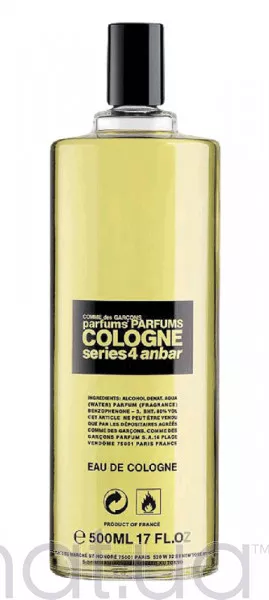 Comme des Garcons Series 4 Cologne: Anbar Тестер