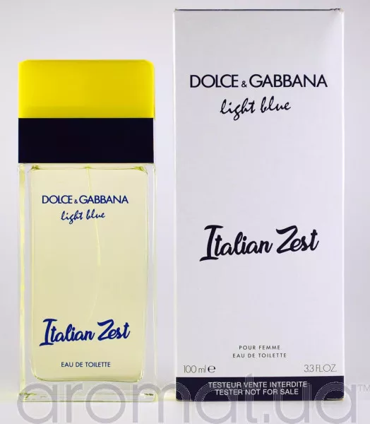 Dolce & Gabbana Light Blue Italian Zest Технічна упаковка