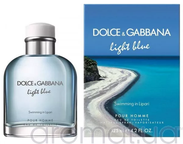 Dolce & Gabbana Light Blue Pour Homme Swimming In Lipari