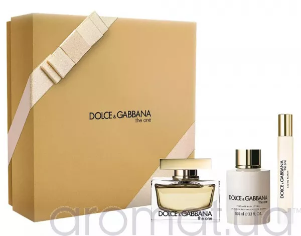 Dolce & Gabbana The One for Women Набор edp 75ml+ edp 10ml+ b/lotion 100ml