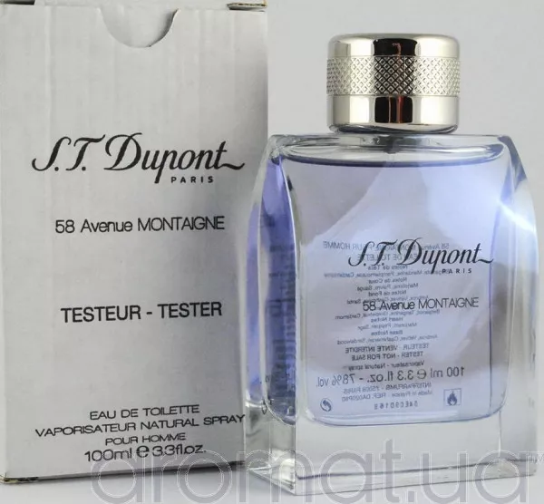 Dupont 58 Avenue Montaigne pour Homme Тестер
