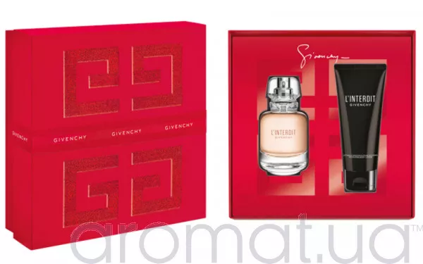 Givenchy L`interdit 2018 Набор edp 50ml+b/lot 75ml