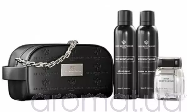Gris Montaigne Bois Montaigne Набір edp 80 ml+sh/mus 150ml+deo150 ml+pounch