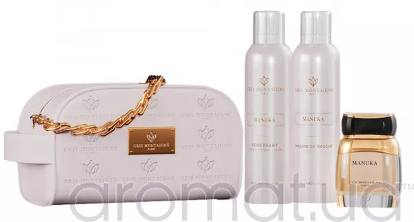 Gris Montaigne Manuka Набір edp 80 ml+sh/mus 150ml+deo150 ml+pounch
