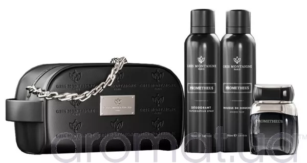 Gris Montaigne Prometheus Набір edp 80 ml+sh/mus 150ml+deo150 ml+pounch
