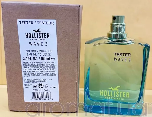 Hollister Wave 2 For Him Тестер