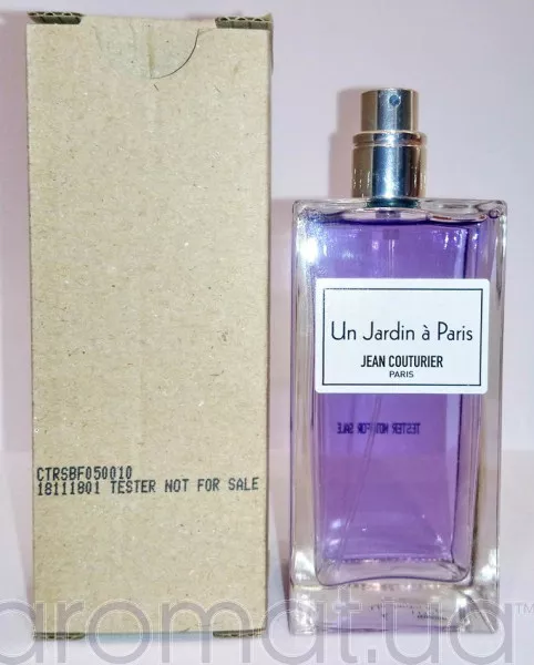 Jean Couturier Un Jardin a Paris Тестер