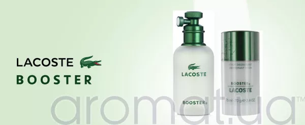 Lacoste Booster Набор edt 125ml+deo/stick 75 ml