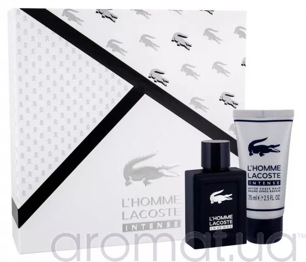 Lacoste LHomme Intense Набор edt 100ml+ash/bal 75ml