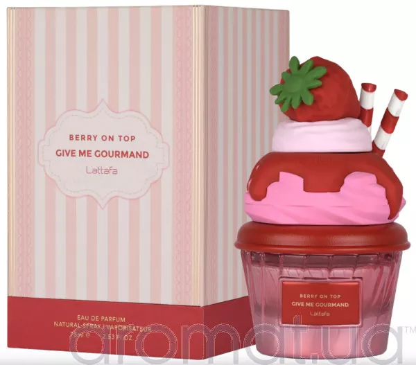 Lattafa Give Me Gourmand Berry On Top