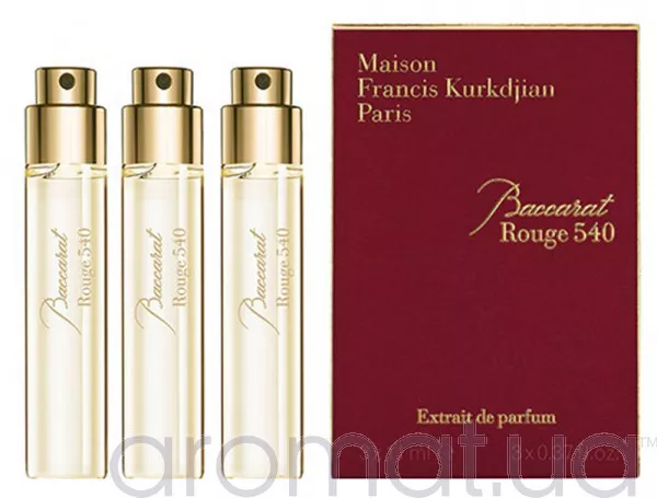 Maison Francis Kurkdjian Baccarat Rouge 540 Extrait de Parfum Набор 3*11 ml духи