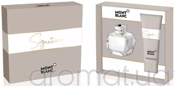 Montblanc Signature Набор edp 50ml+b/lotion 100ml