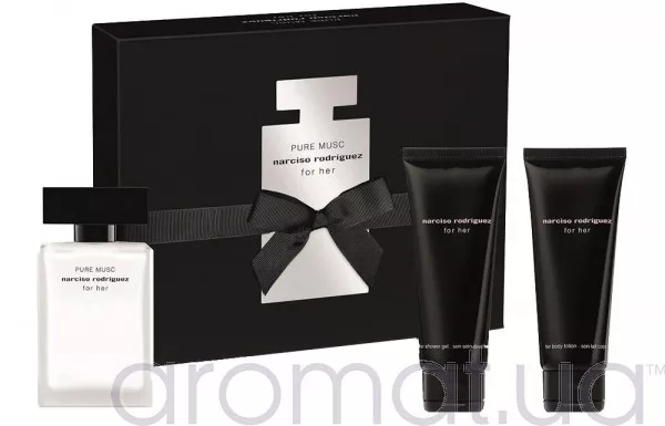 Narciso Rodriguez Pure Musc For Her Набор edp 50ml+sh/gel 50ml+b/lotion 50ml