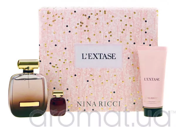 Nina Ricci LExtase Набор edp 80ml+edp 10ml+b/lotion 100ml