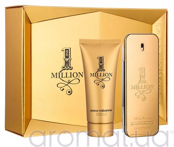 Paco Rabanne 1 Million Набор edt 100ml+sh/gel 100ml