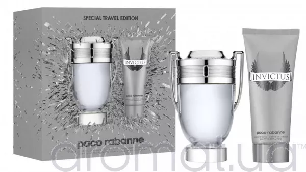 Paco Rabanne Invictus Набор edt 100ml+sh/gel 100ml