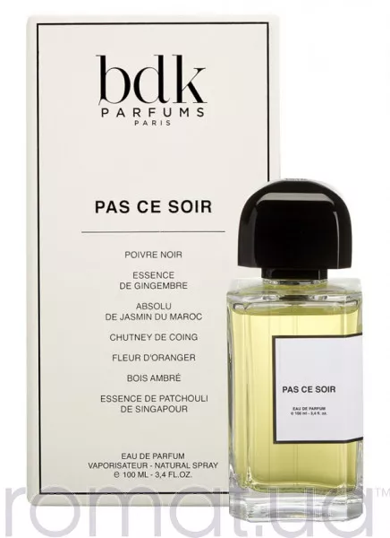Parfums BDK Pas Ce Soir