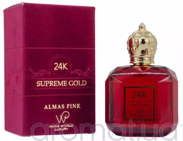 Paris World Luxury 24K Supreme Almas Pink