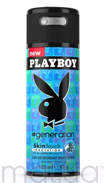 Playboy Generation Men Deodorant Spray 150 ml