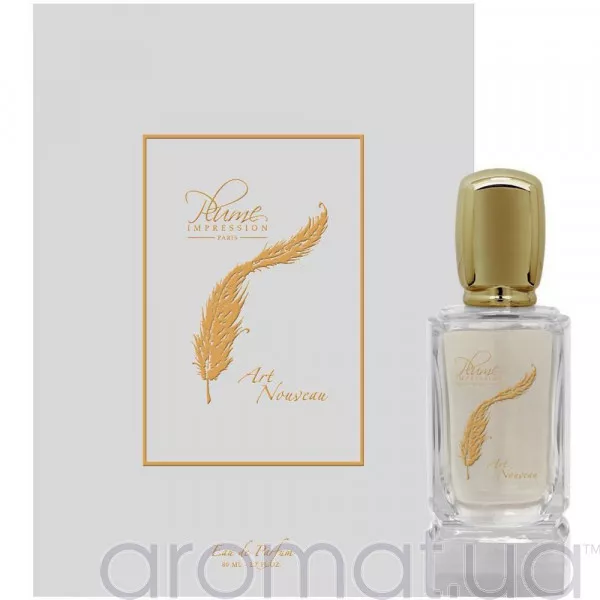 Plume Impression Art Nouveau