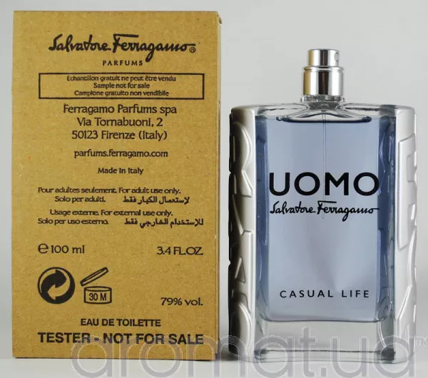 Salvatore Ferragamo Uomo Casual Life Тестер