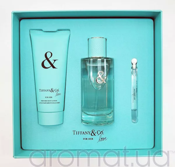 Tiffany & Co love for Her Набор edp 90ml+ edp 4ml+ 100ml b/lotion