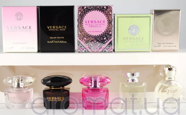 Versace набор миниатюр женский