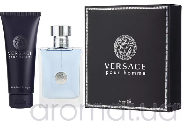 Versace Pour Homme Набор edt 100ml+shampoo 150ml