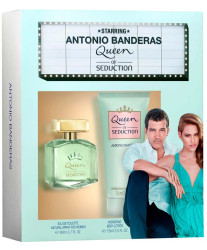 Antonio Banderas Queen of Seduction Набор edt 80ml+b/loton 75ml