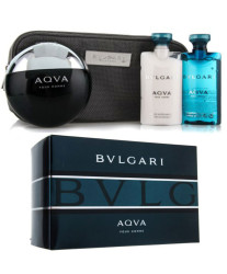 Bvlgari Aqva Pour Homme Набор edt 100ml+ash/bal 75ml+sh/gel 75ml+Сумка