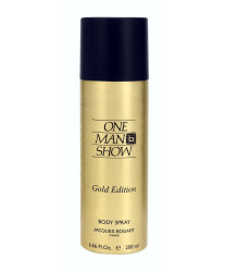 Jacques Bogart One Man Show Gold Edition Body Spray 200 ml