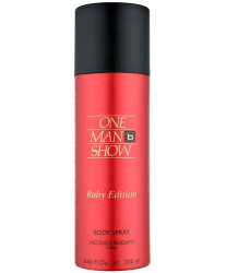 Jacques Bogart One Man Show Ruby Edition Body Spray 200 ml