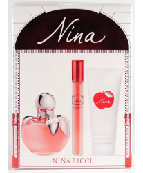 Nina Ricci Nina Набор edt 80ml+b/lotion 100ml+roll on 10ml
