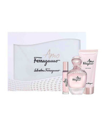 Salvatore Ferragamo Amo Ferragamo Набор edp 100ml+b/lotion 100ml+edp 10ml Mini